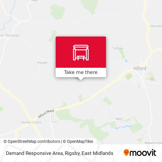 Demand Responsive Area, Rigsby map
