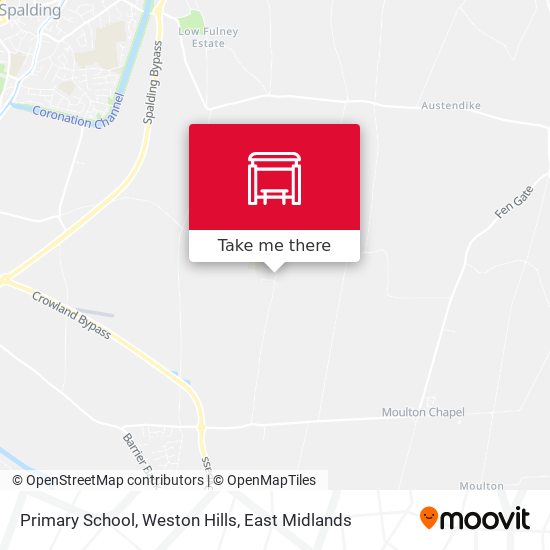Primary School, Weston Hills map