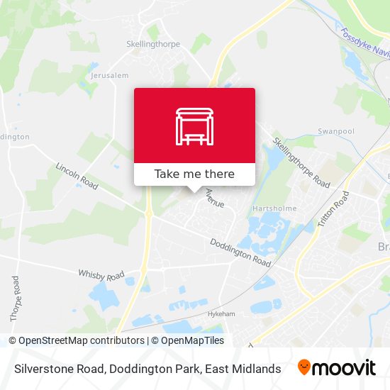 Silverstone Road, Doddington Park map