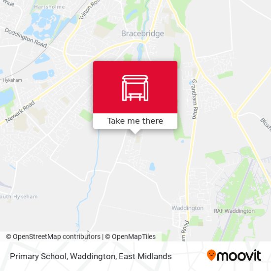 Primary School, Waddington map