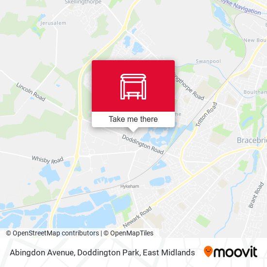Abingdon Avenue, Doddington Park map