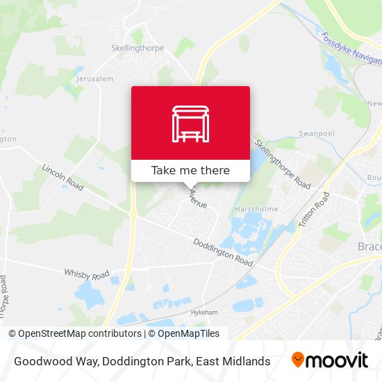Goodwood Way, Doddington Park map
