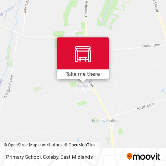 Primary School, Coleby map