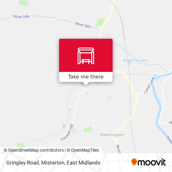 Gringley Road, Misterton map