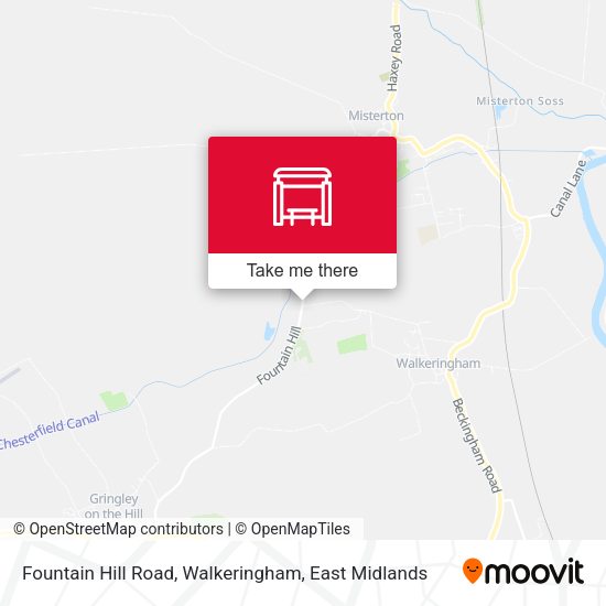 Fountain Hill Road, Walkeringham map