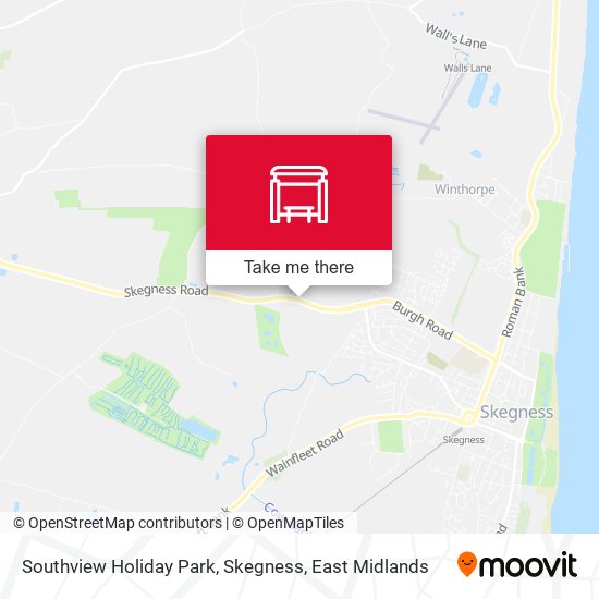 Southview Holiday Park, Skegness map