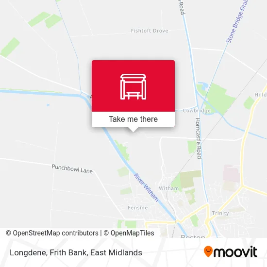Longdene, Frith Bank map
