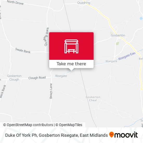 Duke Of York Ph, Gosberton Risegate map