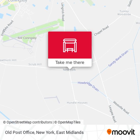 Old Post Office, New York map