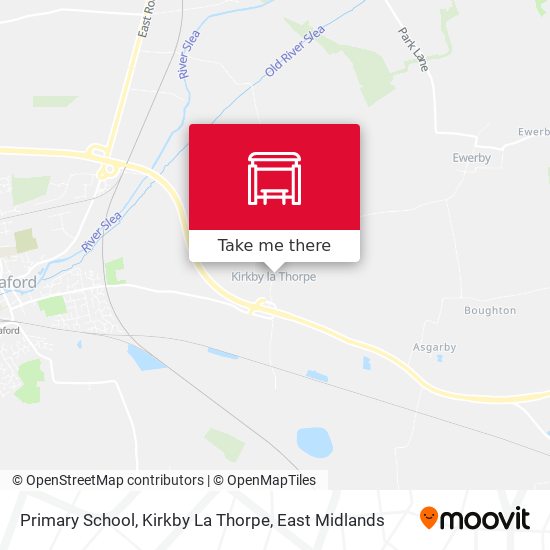 Primary School, Kirkby La Thorpe map