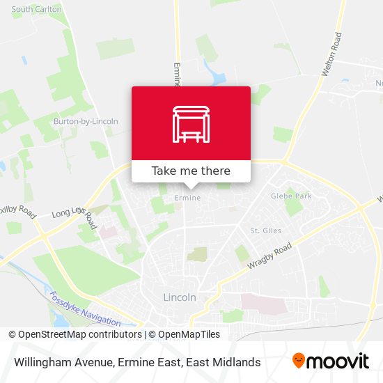 Willingham Avenue, Ermine East map