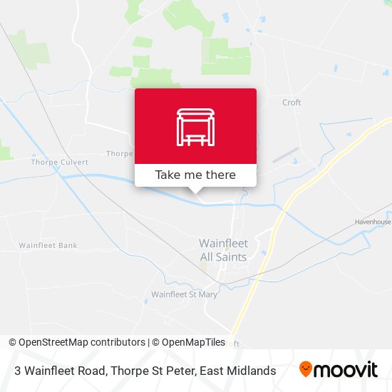 3 Wainfleet Road, Thorpe St Peter map