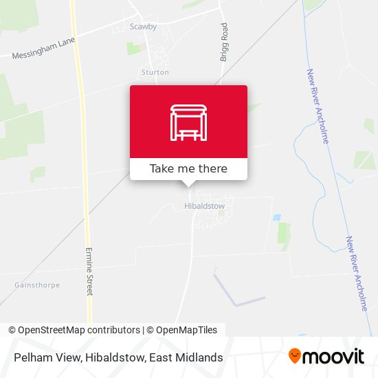 Pelham View, Hibaldstow map