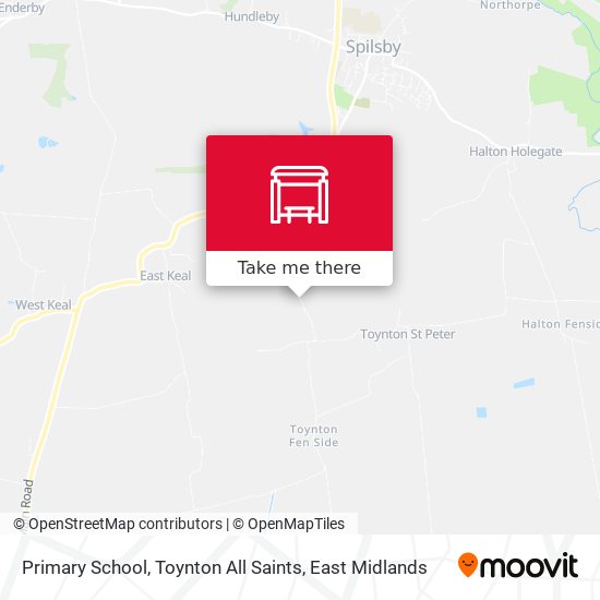 Primary School, Toynton All Saints map