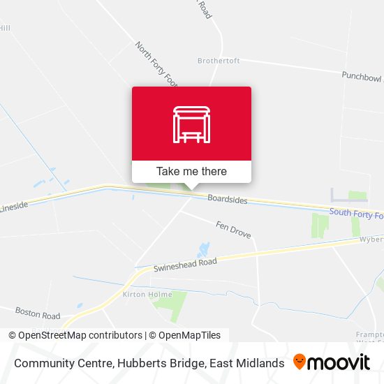 Community Centre, Hubberts Bridge map