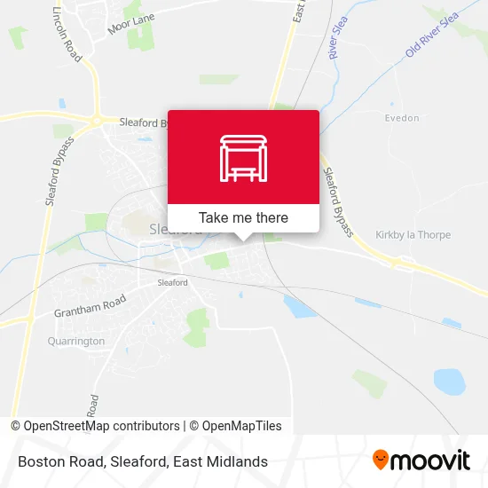 Sleaford Postcode Boston Road, Sleaford stop - Routes, Schedules, and Fares