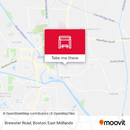 Brewster Road, Boston map