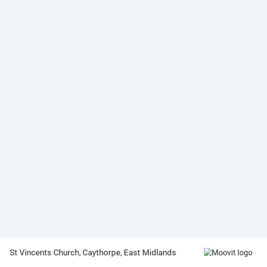 St Vincents Church, Caythorpe map