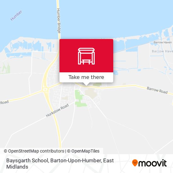 Baysgarth School, Barton-Upon-Humber map
