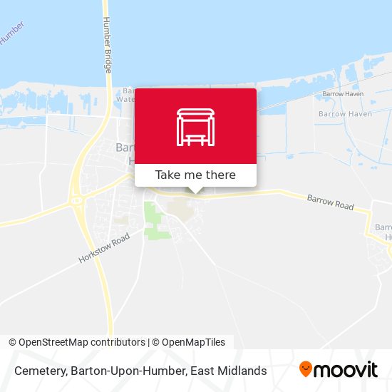 Cemetery, Barton-Upon-Humber map