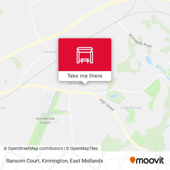Ransom Court, Kirmington map