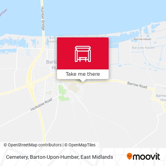Cemetery, Barton-Upon-Humber map