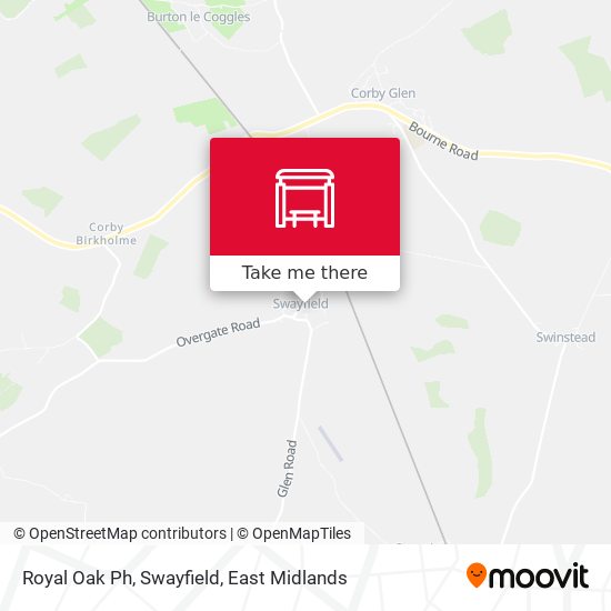 Royal Oak Ph, Swayfield map