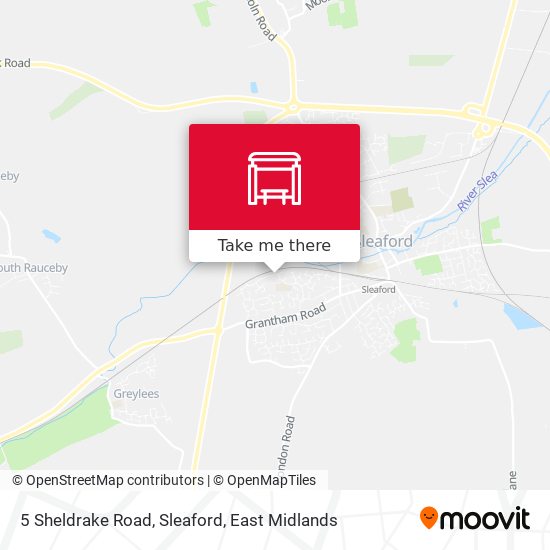 5 Sheldrake Road, Sleaford map