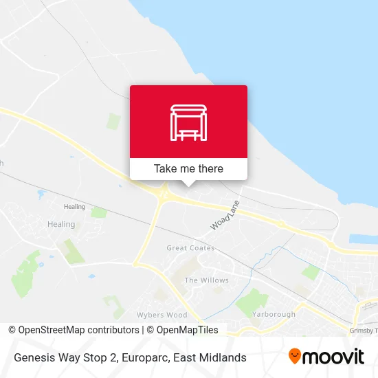 Genesis Way Stop 2, Europarc map