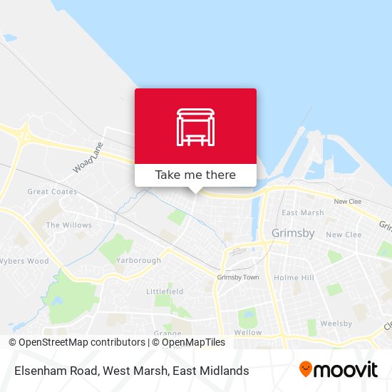Elsenham Road, West Marsh map