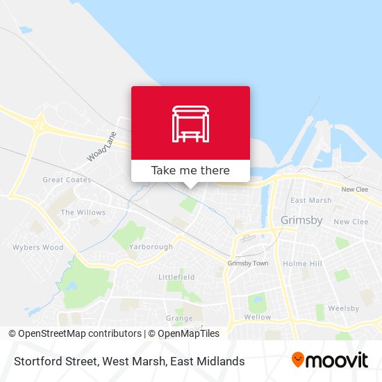 Stortford Street, West Marsh map