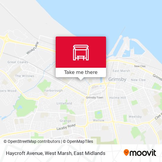 Haycroft Avenue, West Marsh map
