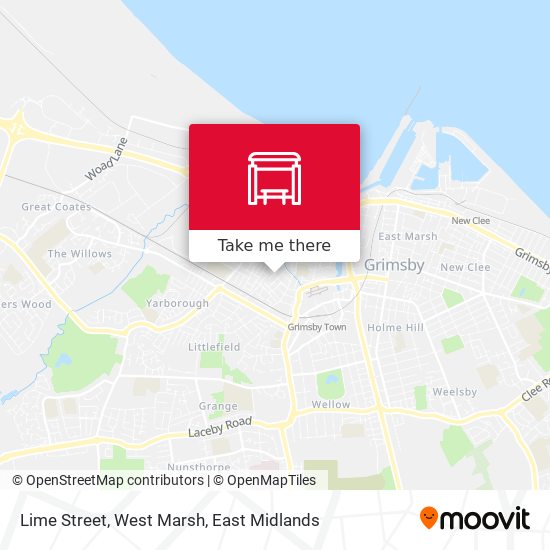 Lime Street, West Marsh map