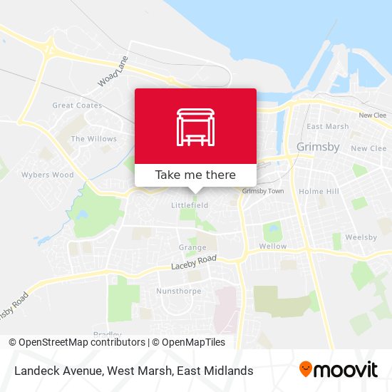Landeck Avenue, West Marsh map
