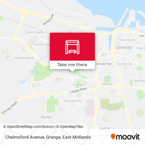 Chelmsford Avenue, Grange map