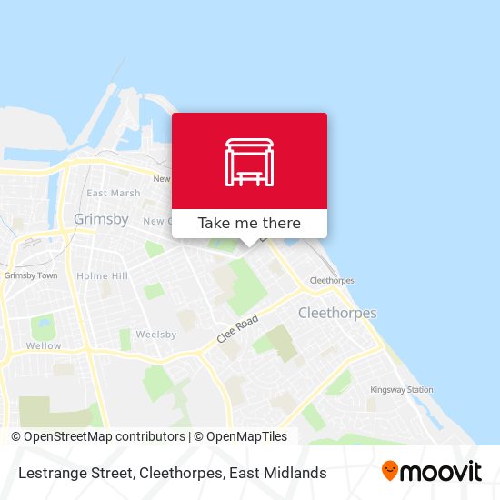 Lestrange Street, Cleethorpes map