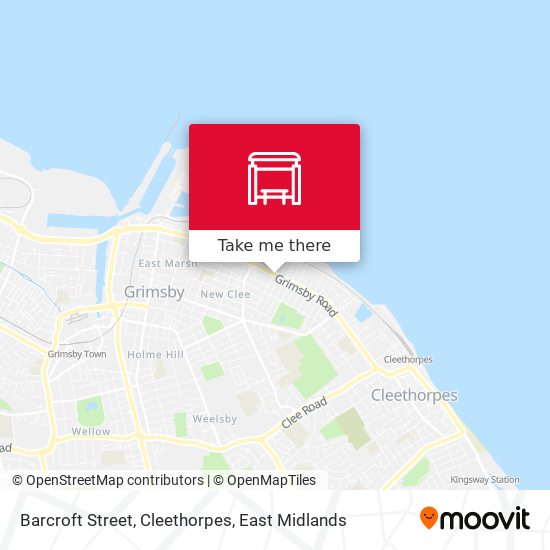 Barcroft Street, Cleethorpes map
