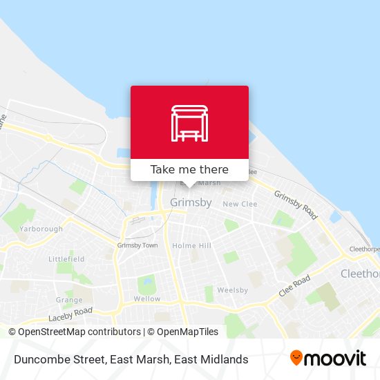 Duncombe Street, East Marsh map
