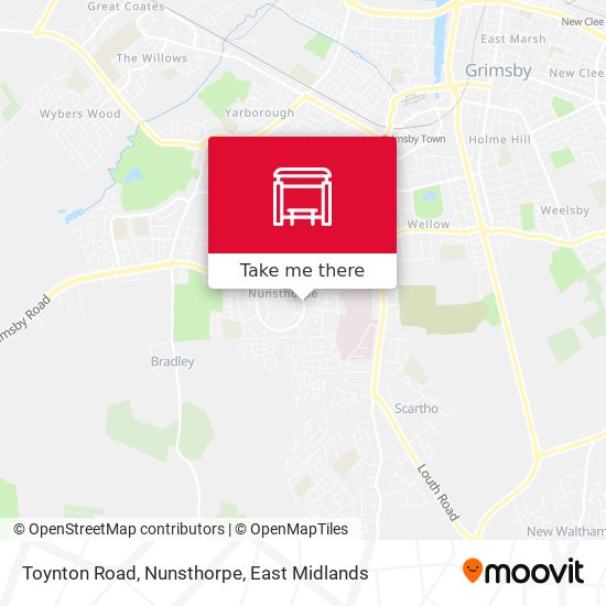 Toynton Road, Nunsthorpe map