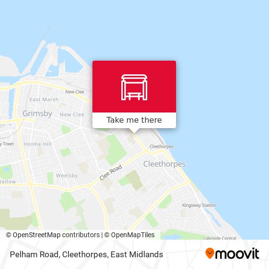 Pelham Road, Cleethorpes map