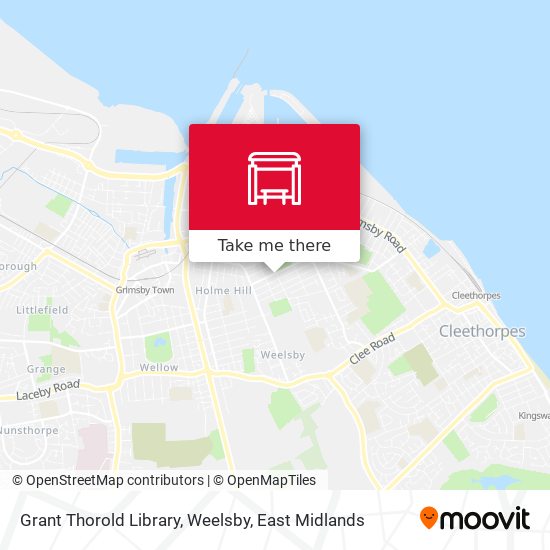 Grant Thorold Library, Weelsby map