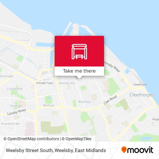 Weelsby Street South, Weelsby map