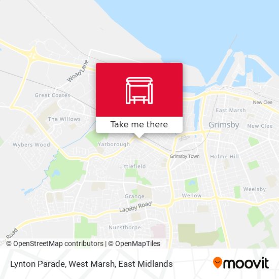 Lynton Parade, West Marsh map