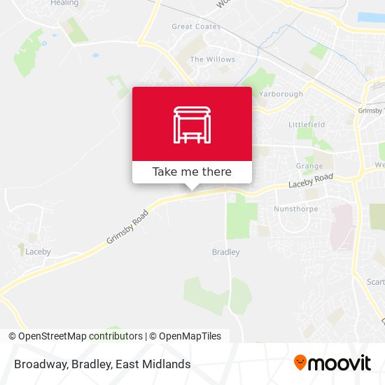 Broadway, Bradley map