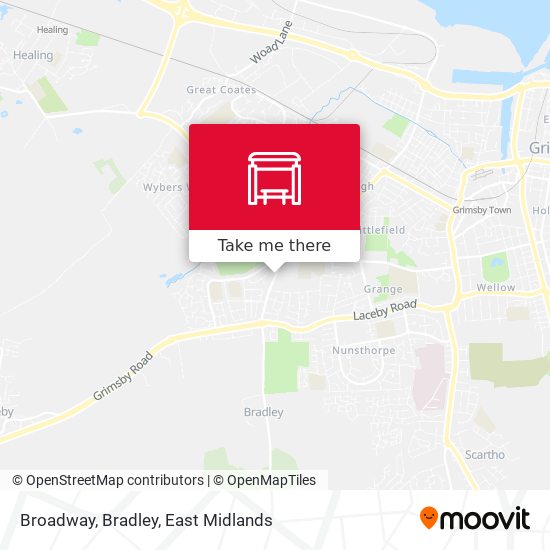Broadway, Bradley map