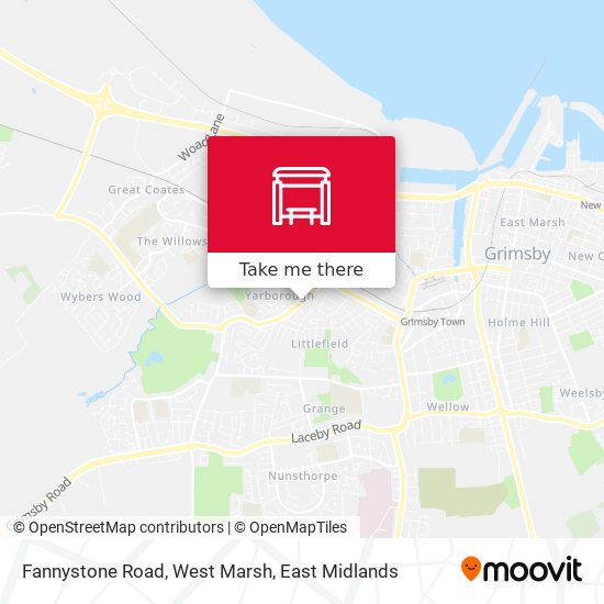 Fannystone Road, West Marsh map