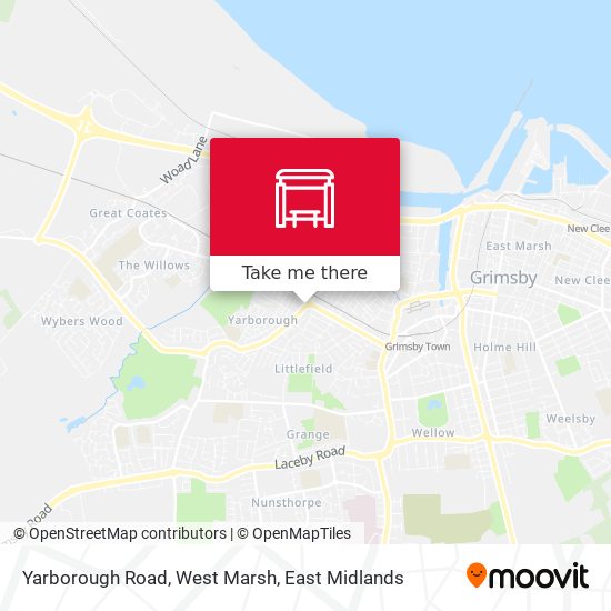 Yarborough Road, West Marsh map