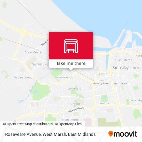 Roseveare Avenue, West Marsh map