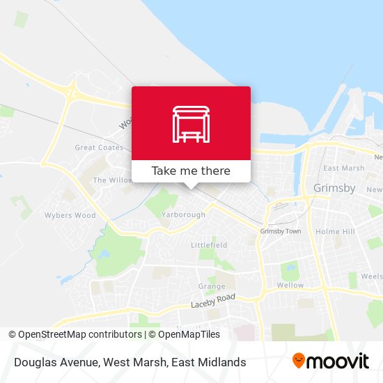Douglas Avenue, West Marsh map