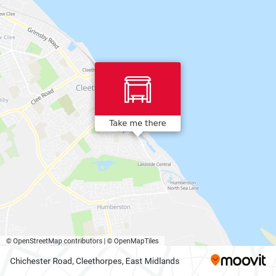 Chichester Road, Cleethorpes map